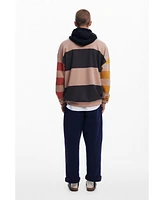 Desigual Men's Wide-striped sweatshirt