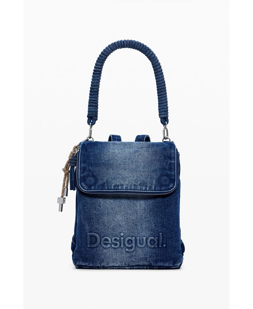 Desigual Women's Small denim backpack