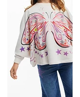 Desigual Girls Girls's Butterfly sweatshirt