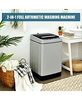 Full-Automatic Washing Machine 1.5 Cubic Feet 11 Lbs Washer and Dryer
