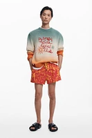 Desigual Men's Lettering swimsuit