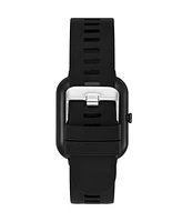 Armitron Connect Eclipse Black Silicone Smartwatch, 45mm