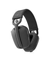 Logitech Zone Vibe 100 Over-Ear Headphones (Graphite) w/Keyboard and Desk Mat