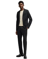 Boss by Hugo Men's Seersucker Tapered-Fit Trousers