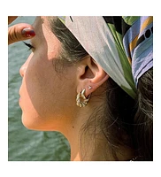 Ana Luisa - Bold Huggie Hoops - Giulia