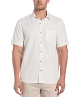 Cubavera Men's Palm Print Short-Sleeve Button-Down Shirt