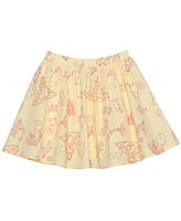 Disney Toddler and Little Girls 2-Piece Belle's Day Short Sleeve Top Skirt Set