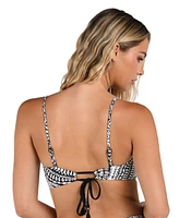 La Blanca Women's Dream Catcher Twisted Bandeau Bikini Top