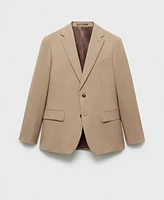 Mango Men's Slim-Fit Wool Blazer
