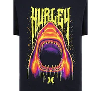 Hurley Big Boys Sharp Dip Cotton Graphic T-Shirt