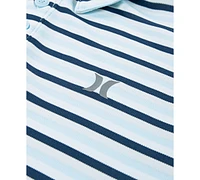 Hurley Little Boys H2O-dri Stripe Polo & Shorts Set