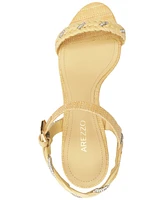 Arezzo Women's Mila Round Toe Dress Sandals