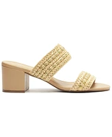 Arezzo Women's Vera Round Toe Dress Sandals