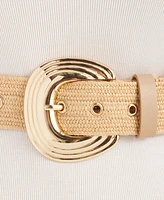 I.n.c. International Concepts Stretch Straw Belt, Exclusively at Macy's