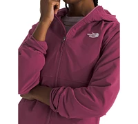 The North Face Women's Shelbe Raschel Zip-Front Fleece-Lined Hoodie Jacket