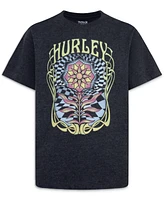 Hurley Big Girls Cosmic Bloom Oversized Graphic T-Shirt