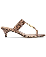 Vince Camuto Women's Kimena Toe-Loop Kitten-Heel Sandals