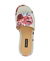 Nine West Women's Copen Slip-On Platform Wedge Sandals