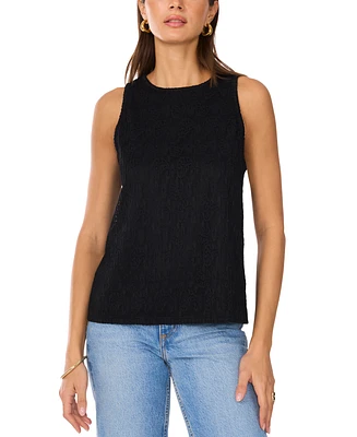 Vince Camuto Women's Sleeveless Round-Neck Top