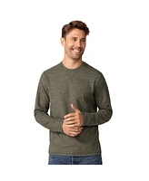 Free Country Men's FreeCycle Sueded Long Sleeve Crew Neck