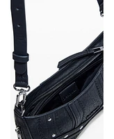 Desigual Women's Small embroidered faux leather bag