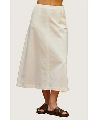Crescent Women's Jimena Flare Midi Skirt