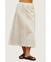 Crescent Women's Jimena Flare Midi Skirt