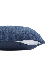 Nautica Wave Texture Square Pillow, 20" X