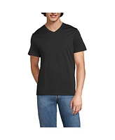 Lands' End Men's Short Sleeve Supima V-Neck Tee