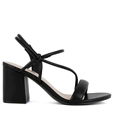 Sugar Women's Neeve 2 Open Toe Strappy Block Heel Dress Sandals