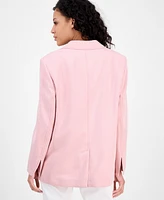 Boss Orange Women's One-Button Split-Cuff Blazer