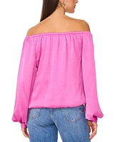 Vince Camuto Women's Off-The-Shoulder Tie-Hem Top