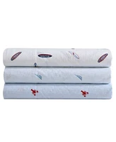 Nautica Printed Cotton Percale Sheet Set