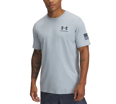 Under Armour Men's Relaxed Fit Freedom Logo Short Sleeve T-Shirt