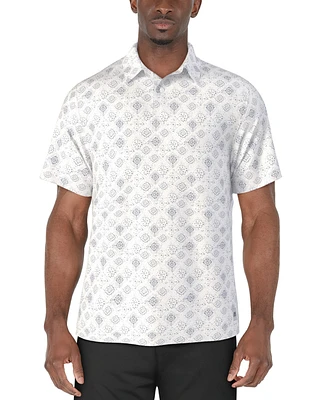 Pga Tour Men's Medallion Polo Shirt
