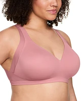 Warners No Side Effects Underarm and Back-Smoothing Comfort Wireless Lightly Lined T-Shirt Bra RA2231A