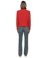 Karl Lagerfeld Paris Women's Compression Suiting Jacket