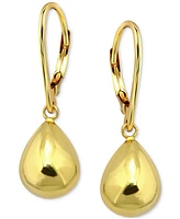 Giani Bernini Tear-Shape Drop Earrings Sterling Silver or 18k Gold Over Silver, Exclusively at Macy's
