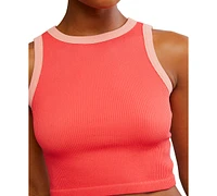 Free People Women's Make It Happen Brami Cropped Tank Top