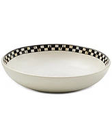 MacKenzie-Childs Courtly Check Everyday Pasta Bowls, Set of 4