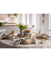 MacKenzie-Childs Black Check Serving Bowl, 112-oz.