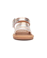 Olivia Miller Big Girls Rainbow Daze Slide Sandals