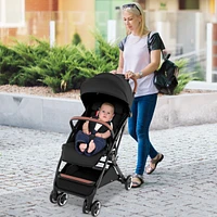Lightweight Aluminium Frame Baby Stroller with Net