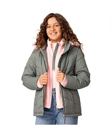 Free Country Girls' Bib Puffer Jacket