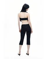 Nocturne Women's Ruffle Detailed Crop Top