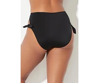 Swimsuits for All Women's Plus Bow High Waist Brief