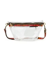 Patricia Nash Tinchi Clear Medium Belt Bag