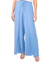 Cece Womens Lace Blouse Overlay Self Tie Pants
