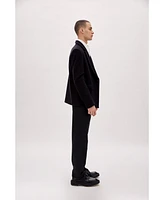 Pcfg Men's Double Breasted Blazer
