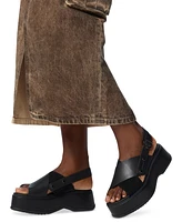 Sorel Women's Dayspring Crisscross Platform Sandals